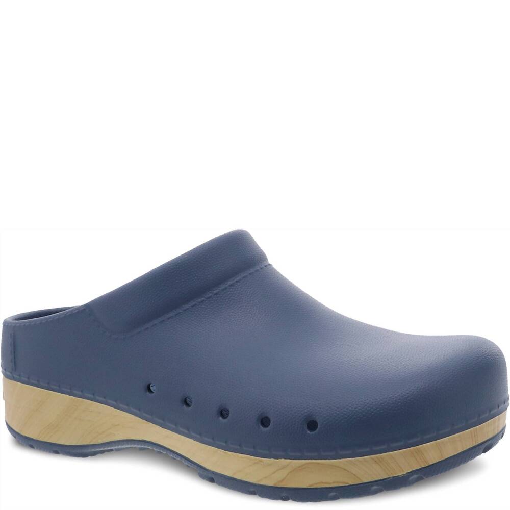 NEW DANSKO women's kane clog in blue